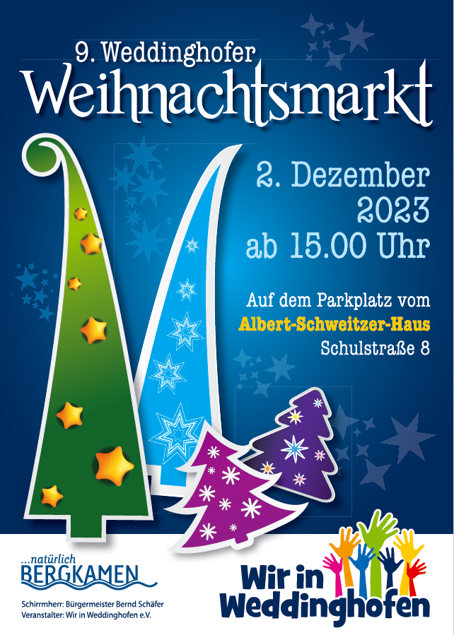 Beim 9. Weddinghofer Weihnachtsmarkt