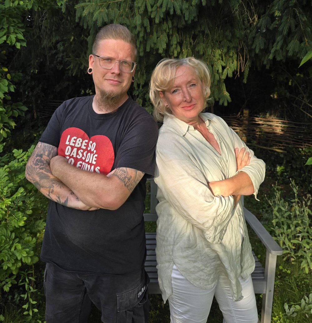Oliver Schröder und Lucie Kleinstäuber