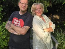 Oliver Schröder und Lucie Kleinstäuber